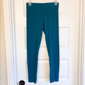 Teal leggings